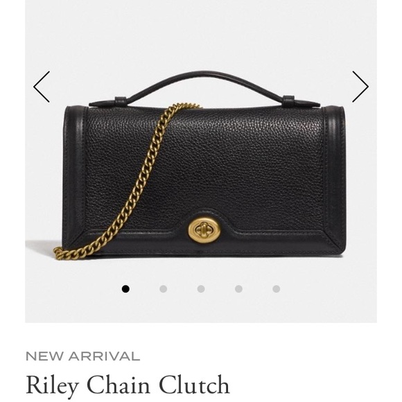 Coach Riley Chain Clutch - Picture 2 of 8